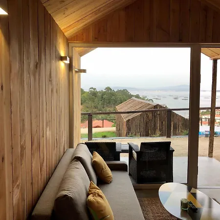 Cabanas Rias Baixas Pobra Do Caraminal Buitenkant foto